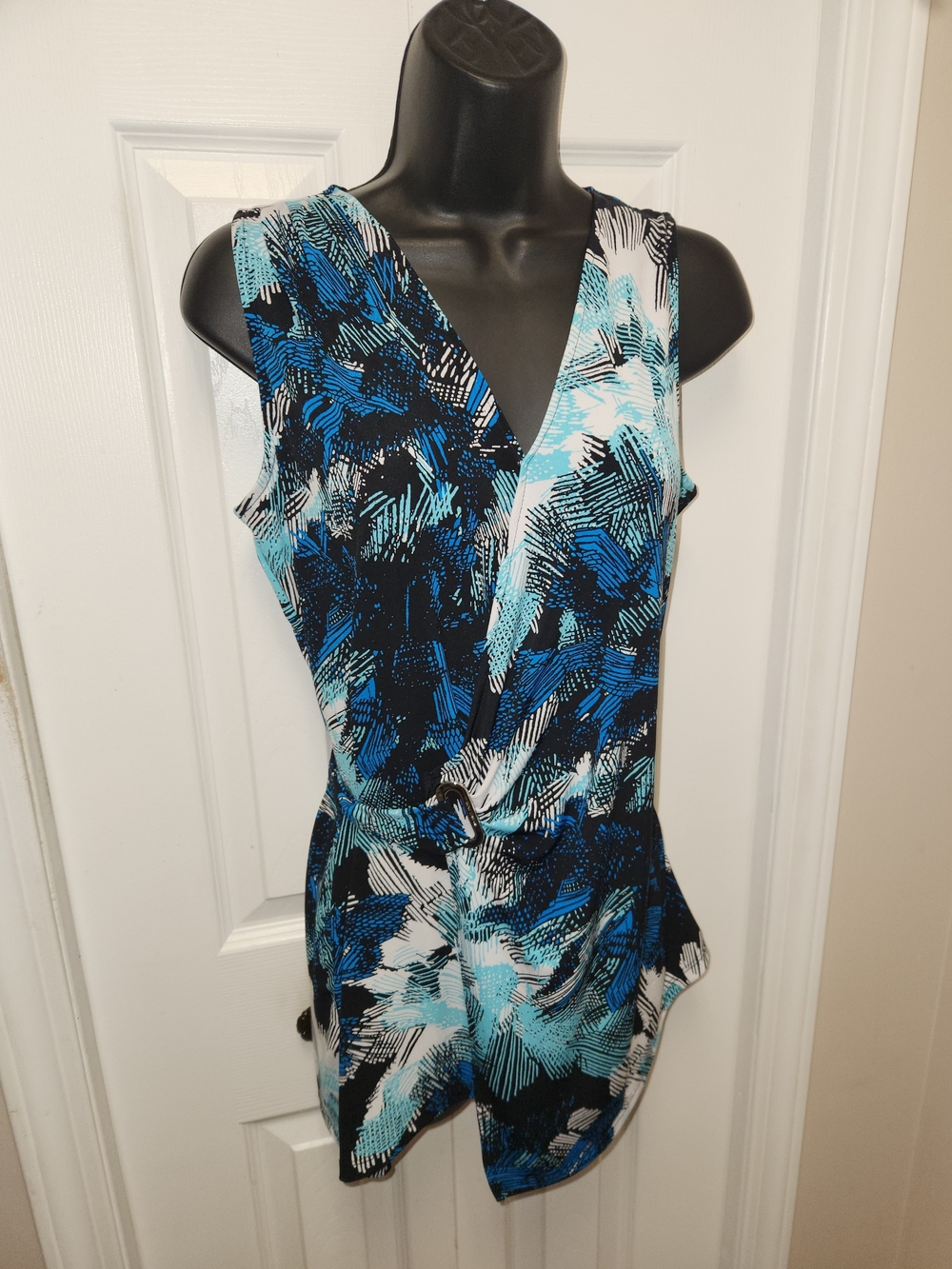 🍉Michael Kors Abstract Wrap Top